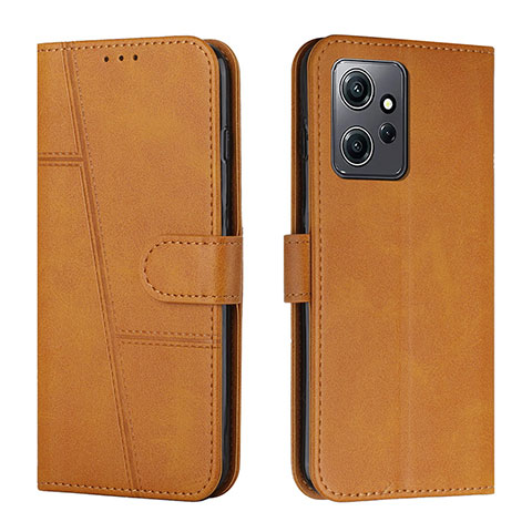 Funda de Cuero Cartera con Soporte Carcasa Y01X para Xiaomi Redmi Note 12 4G Marron Claro