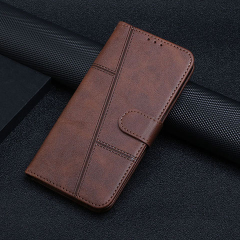 Funda de Cuero Cartera con Soporte Carcasa Y01X para Xiaomi Redmi Note 12 Pro 5G Marron