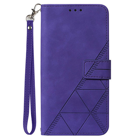 Funda de Cuero Cartera con Soporte Carcasa Y02B para Samsung Galaxy M53 5G Morado