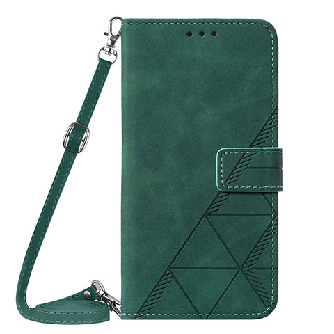 Funda de Cuero Cartera con Soporte Carcasa Y02B para Samsung Galaxy S24 Ultra 5G Verde