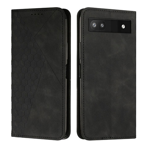 Funda de Cuero Cartera con Soporte Carcasa Y02X para Google Pixel 6a 5G Negro