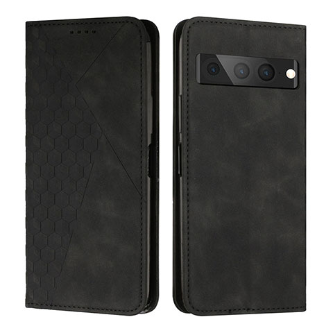 Funda de Cuero Cartera con Soporte Carcasa Y02X para Google Pixel 7 Pro 5G Negro