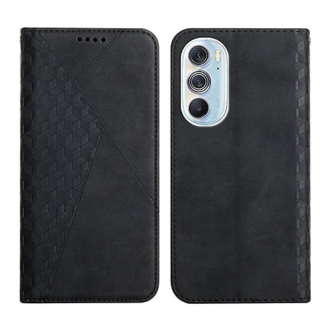 Funda de Cuero Cartera con Soporte Carcasa Y02X para Motorola Moto Edge 30 Pro 5G Negro