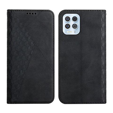 Funda de Cuero Cartera con Soporte Carcasa Y02X para Motorola Moto Edge S 5G Negro