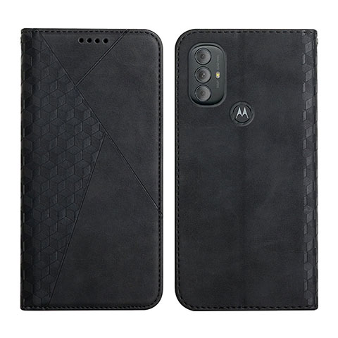 Funda de Cuero Cartera con Soporte Carcasa Y02X para Motorola Moto G Play (2023) Negro