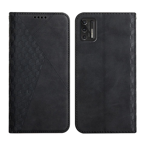 Funda de Cuero Cartera con Soporte Carcasa Y02X para Motorola Moto G Stylus (2021) Negro