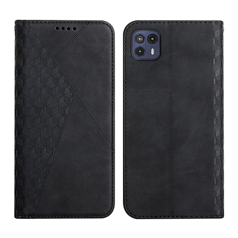 Funda de Cuero Cartera con Soporte Carcasa Y02X para Motorola Moto G50 5G Negro