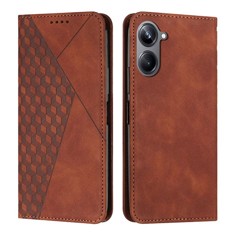 Funda de Cuero Cartera con Soporte Carcasa Y02X para Realme 10 4G Marron