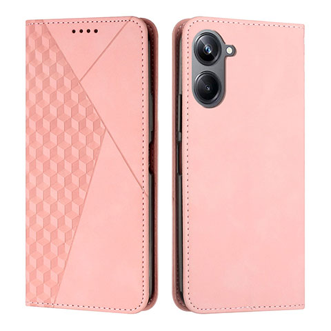 Funda de Cuero Cartera con Soporte Carcasa Y02X para Realme 10 4G Oro Rosa