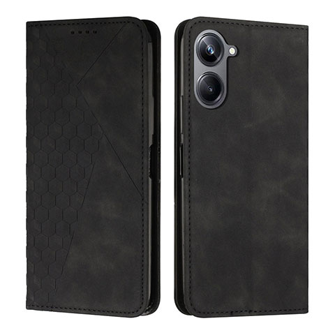 Funda de Cuero Cartera con Soporte Carcasa Y02X para Realme 10 Pro 5G Negro