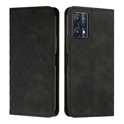 Funda de Cuero Cartera con Soporte Carcasa Y02X para Realme 9 5G Negro