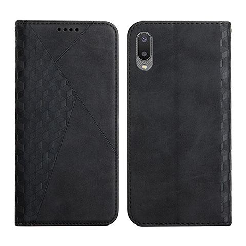 Funda de Cuero Cartera con Soporte Carcasa Y02X para Samsung Galaxy A02 Negro