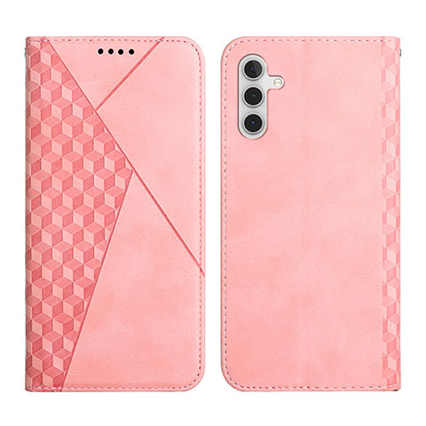 Funda de Cuero Cartera con Soporte Carcasa Y02X para Samsung Galaxy A04s Oro Rosa