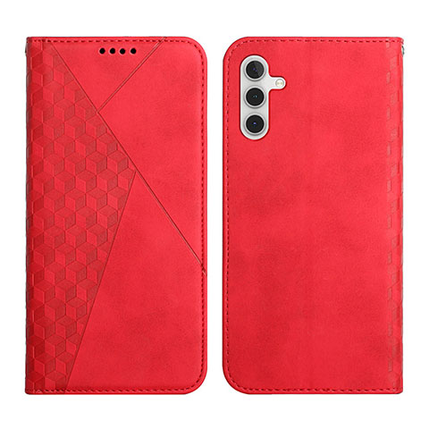 Funda de Cuero Cartera con Soporte Carcasa Y02X para Samsung Galaxy A04s Rojo