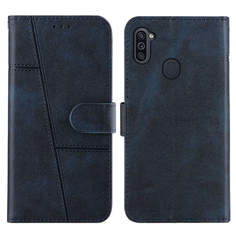 Funda de Cuero Cartera con Soporte Carcasa Y02X para Samsung Galaxy A11 Azul