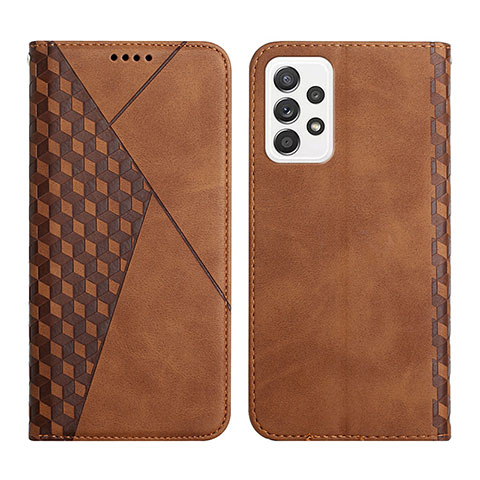 Funda de Cuero Cartera con Soporte Carcasa Y02X para Samsung Galaxy A23 5G Marron