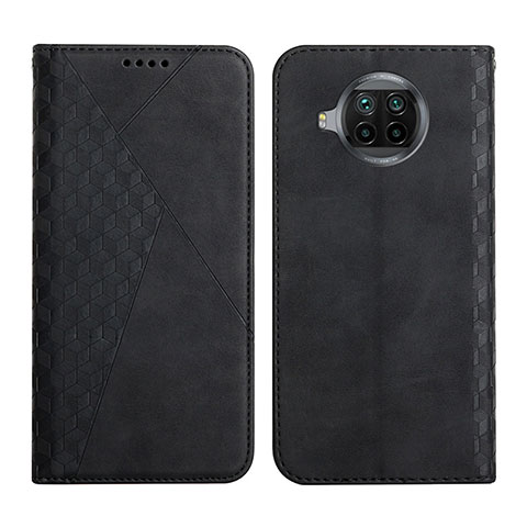 Funda de Cuero Cartera con Soporte Carcasa Y02X para Xiaomi Mi 10i 5G Negro