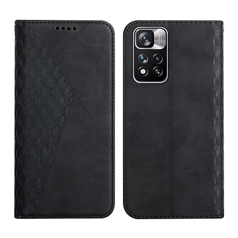 Funda de Cuero Cartera con Soporte Carcasa Y02X para Xiaomi Mi 11i 5G (2022) Negro