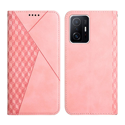 Funda de Cuero Cartera con Soporte Carcasa Y02X para Xiaomi Mi 11T 5G Oro Rosa