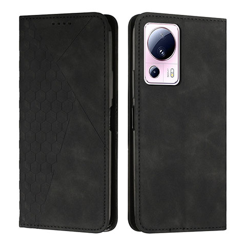 Funda de Cuero Cartera con Soporte Carcasa Y02X para Xiaomi Mi 12 Lite NE 5G Negro