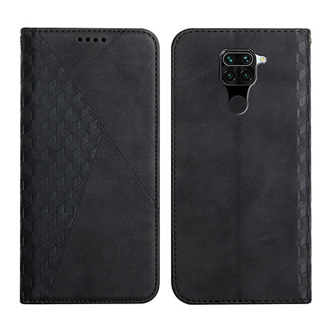 Funda de Cuero Cartera con Soporte Carcasa Y02X para Xiaomi Redmi 10X 4G Negro