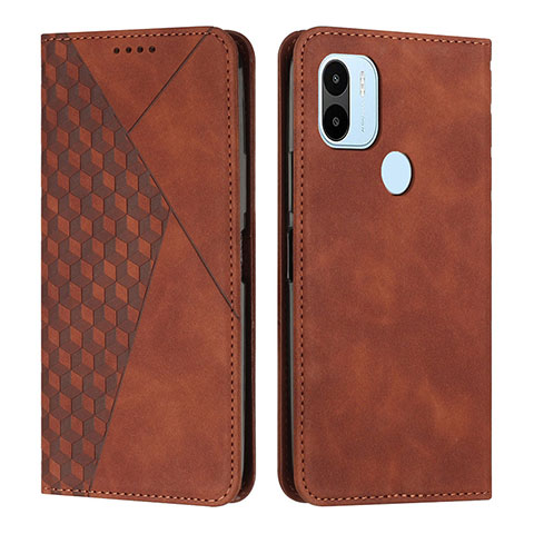 Funda de Cuero Cartera con Soporte Carcasa Y02X para Xiaomi Redmi A1 Plus Marron