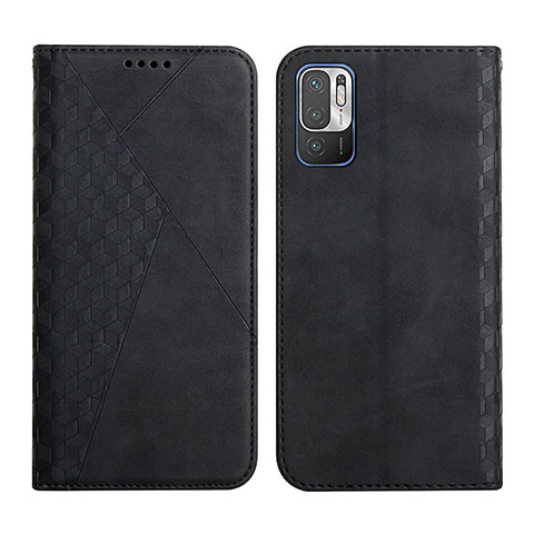 Funda de Cuero Cartera con Soporte Carcasa Y02X para Xiaomi Redmi Note 10T 5G Negro