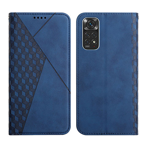 Funda de Cuero Cartera con Soporte Carcasa Y02X para Xiaomi Redmi Note 11 4G (2022) Azul