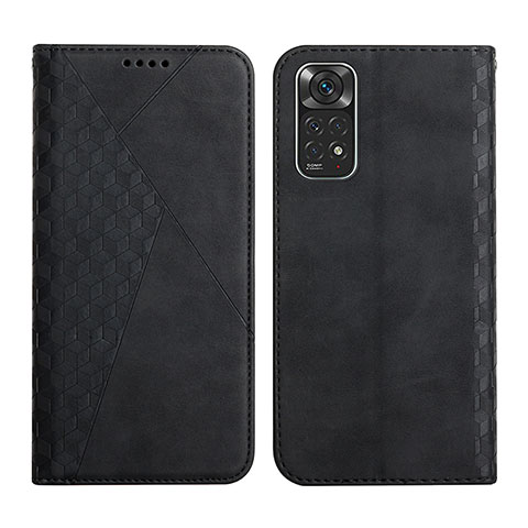 Funda de Cuero Cartera con Soporte Carcasa Y02X para Xiaomi Redmi Note 11 4G (2022) Negro