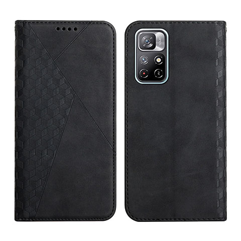 Funda de Cuero Cartera con Soporte Carcasa Y02X para Xiaomi Redmi Note 11 5G Negro