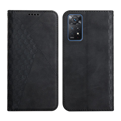 Funda de Cuero Cartera con Soporte Carcasa Y02X para Xiaomi Redmi Note 11 Pro 4G Negro