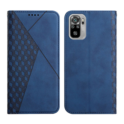 Funda de Cuero Cartera con Soporte Carcasa Y02X para Xiaomi Redmi Note 11 SE India 4G Azul