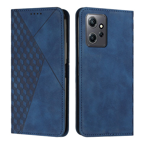 Funda de Cuero Cartera con Soporte Carcasa Y02X para Xiaomi Redmi Note 12 4G Azul