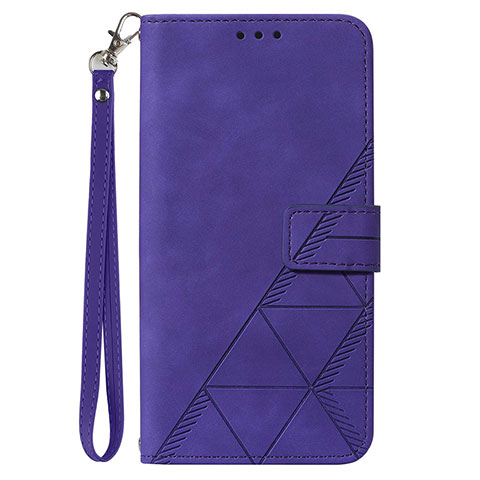 Funda de Cuero Cartera con Soporte Carcasa Y03B para Samsung Galaxy F34 5G Morado