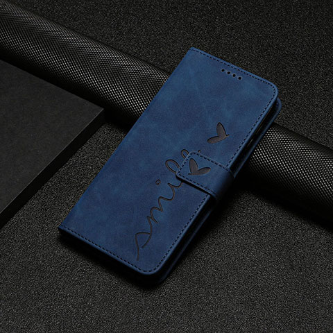 Funda de Cuero Cartera con Soporte Carcasa Y03X para Huawei Honor 90 Lite 5G Azul