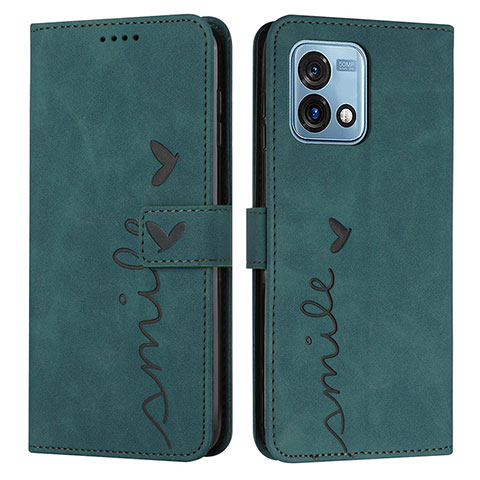 Funda de Cuero Cartera con Soporte Carcasa Y03X para Motorola Moto G Stylus (2023) 5G Verde