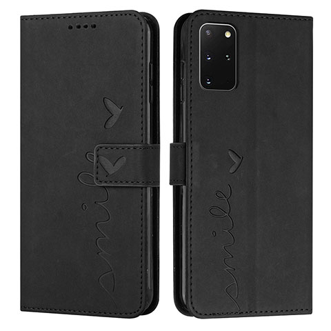 Funda de Cuero Cartera con Soporte Carcasa Y03X para Samsung Galaxy S20 Plus Negro