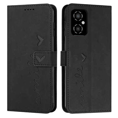 Funda de Cuero Cartera con Soporte Carcasa Y03X para Xiaomi Poco M4 5G Negro