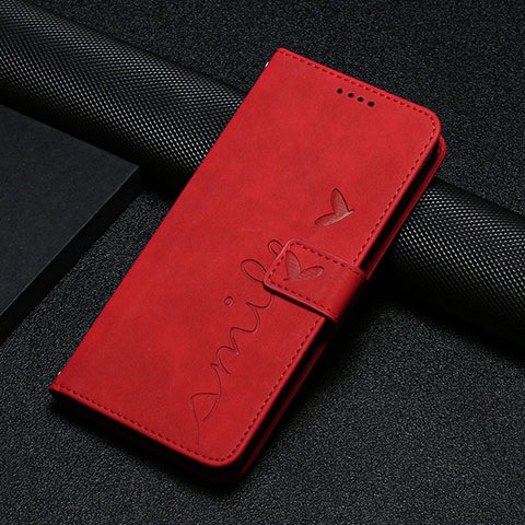 Funda de Cuero Cartera con Soporte Carcasa Y03X para Xiaomi Poco X5 Pro 5G Rojo