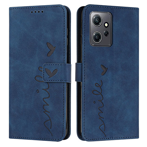 Funda de Cuero Cartera con Soporte Carcasa Y03X para Xiaomi Redmi Note 12 4G Azul