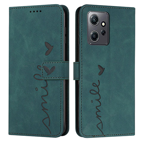 Funda de Cuero Cartera con Soporte Carcasa Y03X para Xiaomi Redmi Note 12 4G Verde