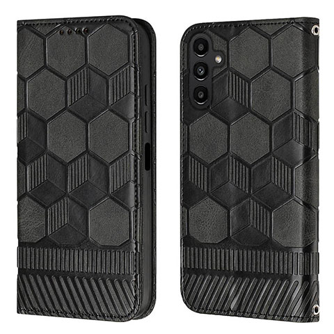 Funda de Cuero Cartera con Soporte Carcasa Y04B para Samsung Galaxy A04s Negro