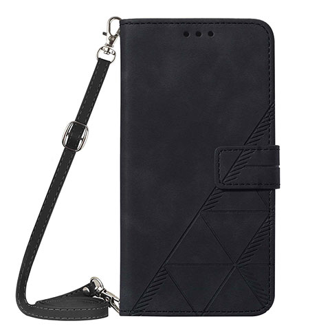 Funda de Cuero Cartera con Soporte Carcasa Y04B para Samsung Galaxy A12 5G Negro