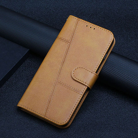 Funda de Cuero Cartera con Soporte Carcasa Y04X para Google Pixel 6 Pro 5G Marron Claro