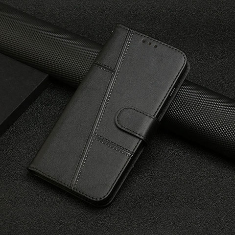 Funda de Cuero Cartera con Soporte Carcasa Y04X para Samsung Galaxy A03s Negro