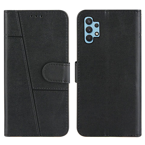 Funda de Cuero Cartera con Soporte Carcasa Y04X para Samsung Galaxy A32 5G Negro