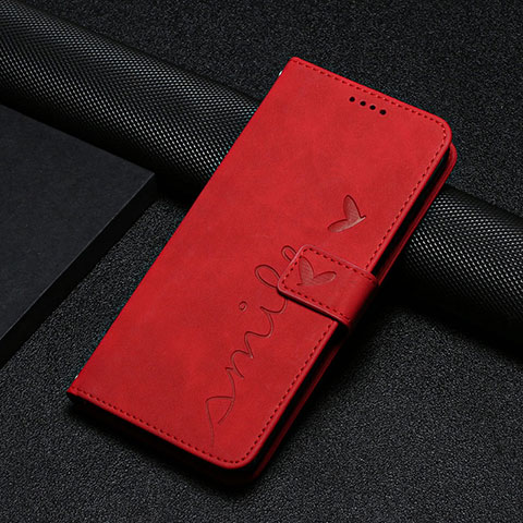 Funda de Cuero Cartera con Soporte Carcasa Y04X para Xiaomi Mi 13 5G Rojo