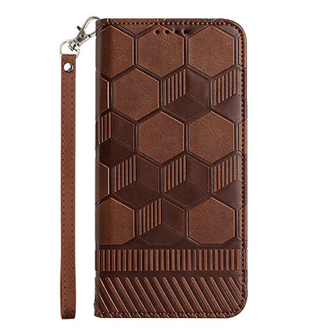 Funda de Cuero Cartera con Soporte Carcasa Y05B para Samsung Galaxy A02s Marron