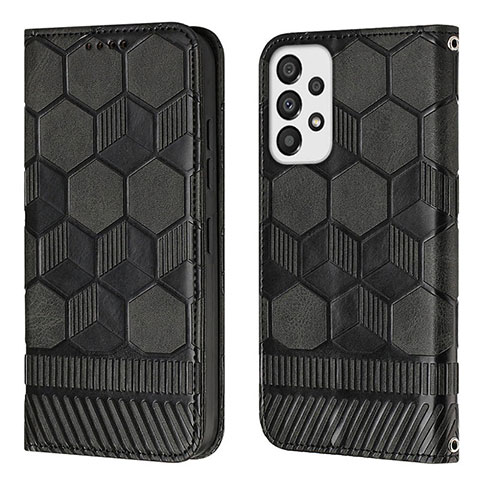 Funda de Cuero Cartera con Soporte Carcasa Y05B para Samsung Galaxy A53 5G Negro