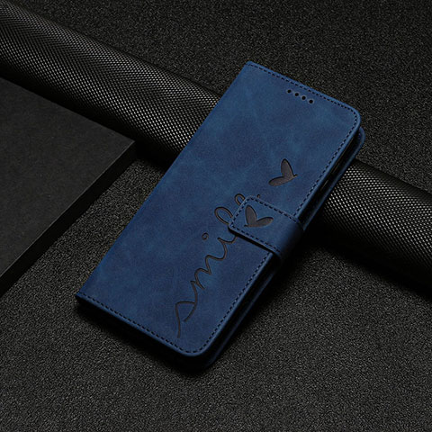 Funda de Cuero Cartera con Soporte Carcasa Y06X para Motorola Moto Edge (2023) 5G Azul